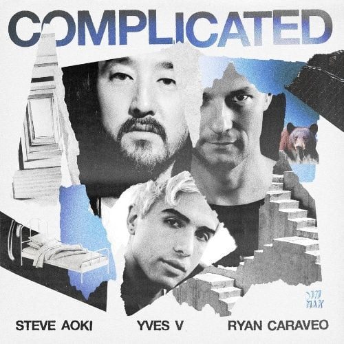 Steve Aoki, Yves V &Amp; Ryan Caraveo Unite For 'Complicated'