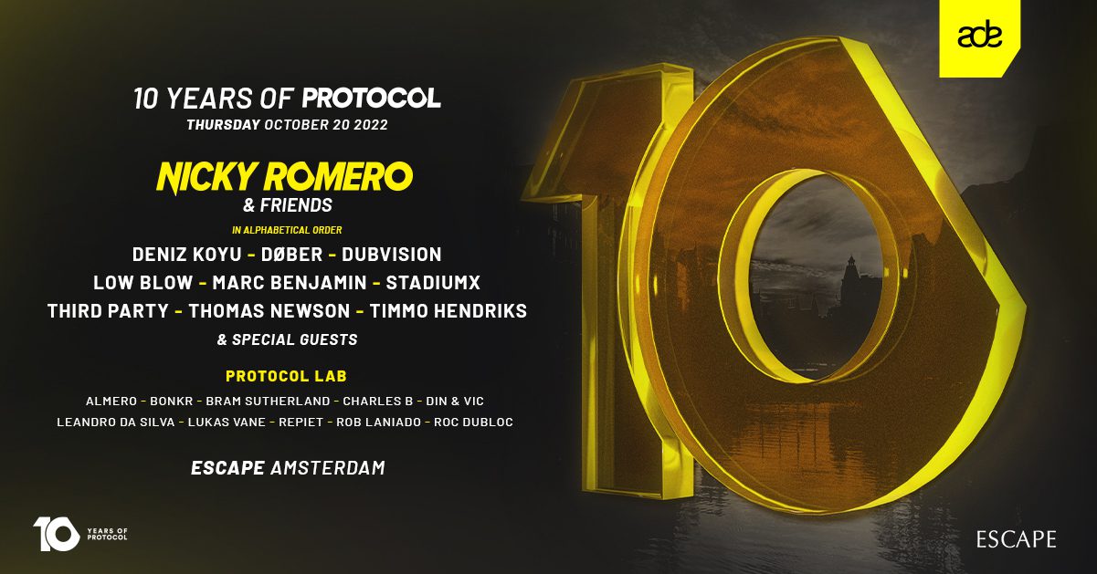 10 Year Anniversary Nicky Romero
