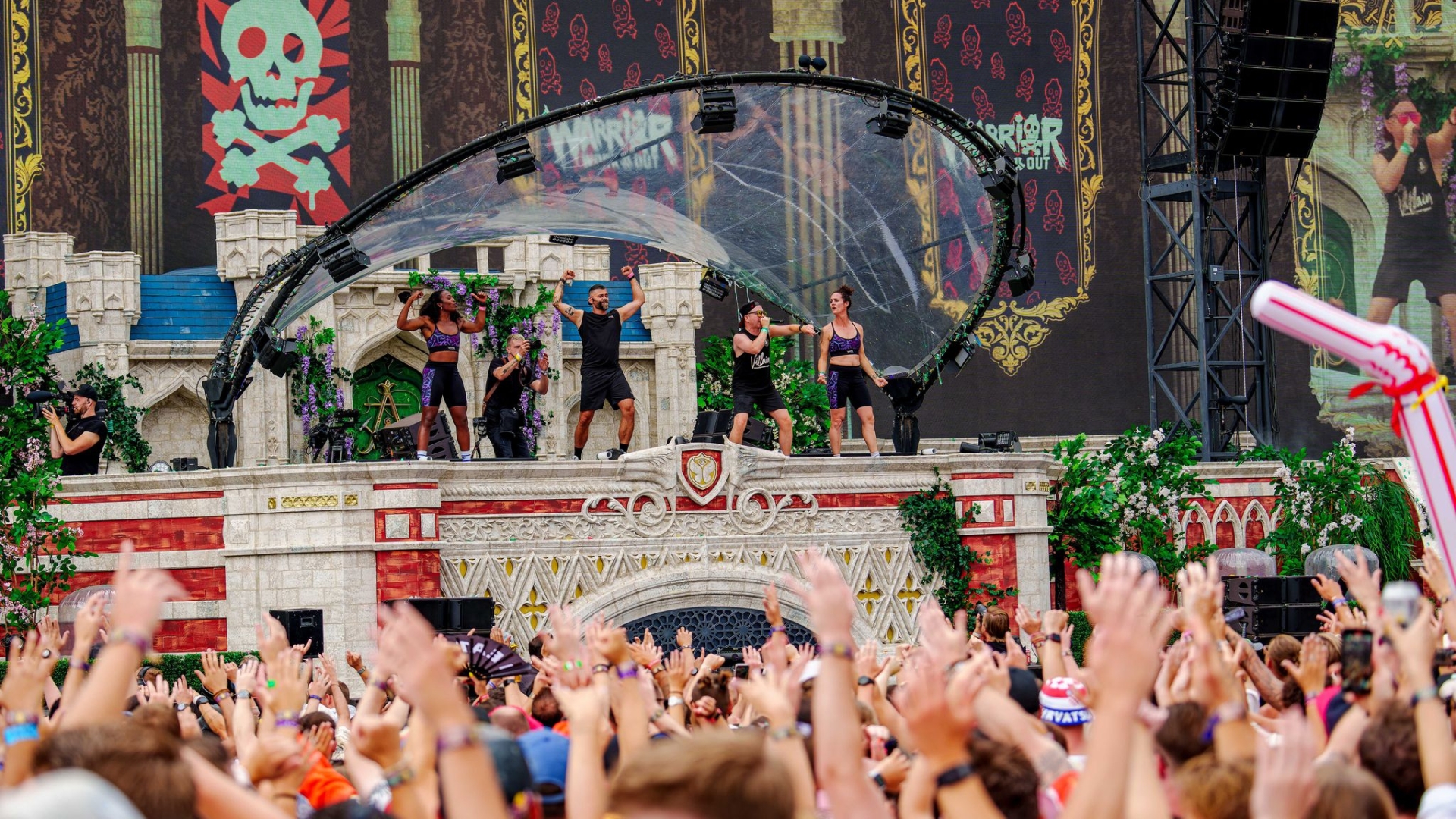 Warrior Workout At Tomorrowland: A Fusion Of Music, Fitness, And Camaraderie