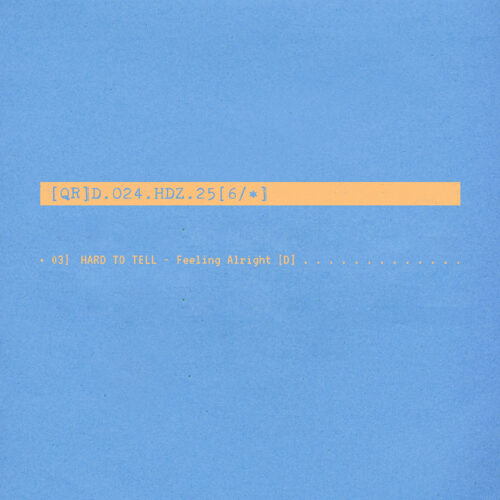 “Feeling Alright” Marks Hard To Tell’s Debut on Laurent Garnier’s COD3 QR Label