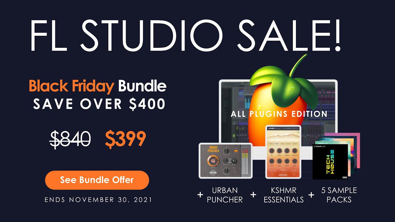 FL STUDIO SALE | Black Friday Bundle! | Soundrive